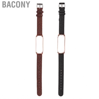 Bacony Smart Bracelet Band  Tear Resistant Accurate Watch Strap Light Weight Comfortable for Mi 6 NFC