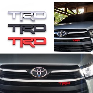 Gtioato TRD สติกเกอร์โลหะ 3D ลายตราสัญลักษณ์ สําหรับ Toyota