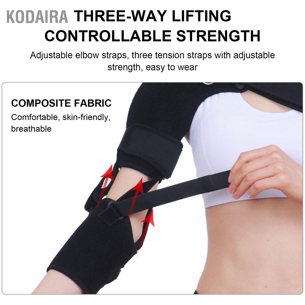 kodaira-ไหล่รั้งพยุงแขนสลิงปรับ-rotator-ข้อมือแก้ไขไหล่ป้องกัน