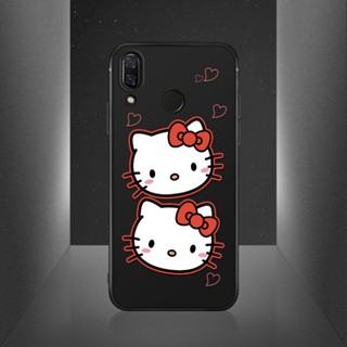 สําหรับ Huawei Nova 2 Plus Nova 3 3i 2i 2S Lite Nova3E P20 Lite เคสโทรศัพท์ซิลิโคน TPU แบบนิ่ม ลายการ์ตูนคิตตี้ กันกระแทก