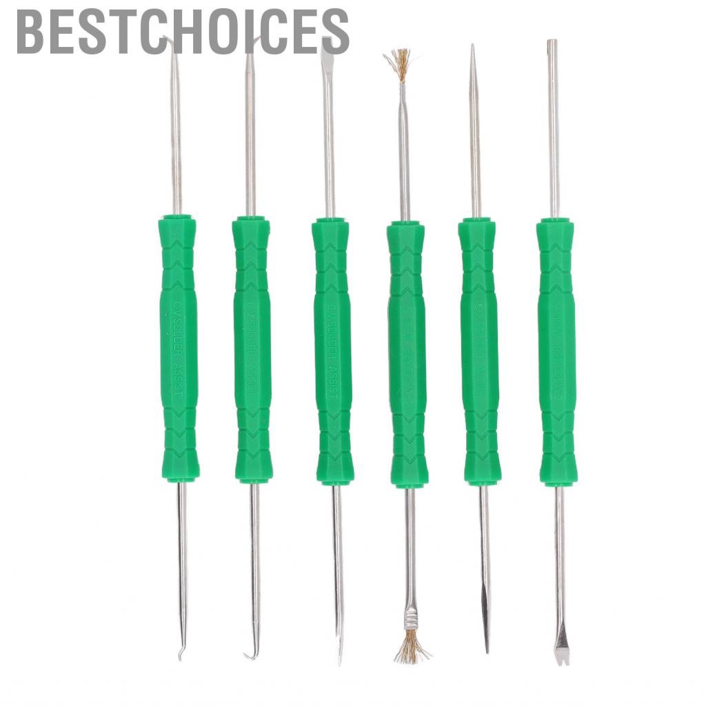 bestchoices-6-pcs-set-solder-assist-tool-double-sided-hardened-tip-ergonomically-professional-welding-auxiliary-tools-soldering-accessories