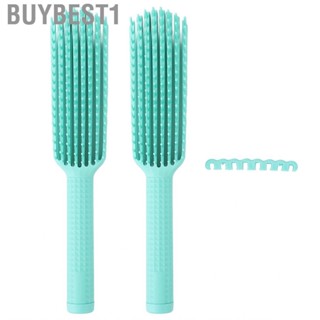 Buybest1 Hair Brush  Detangling Styling 8 Rows Comb For Wet Dry Long Curl Hbh