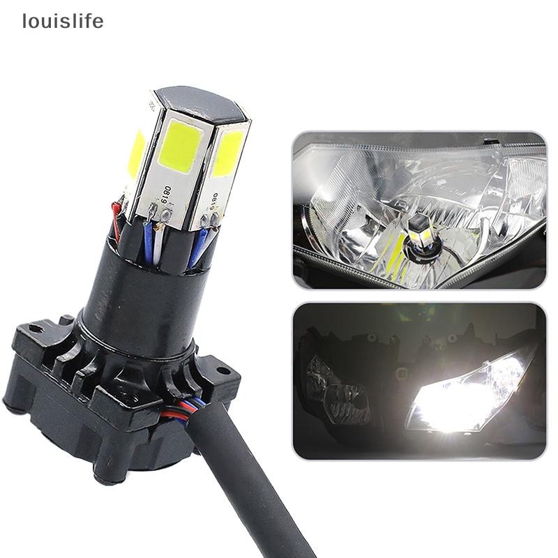 Leth 40W รถจักรยานยนต์หลอดไฟไฟหน้า LED H4 HS1 BA20D P15D H6 Turbo โคมไฟ ...