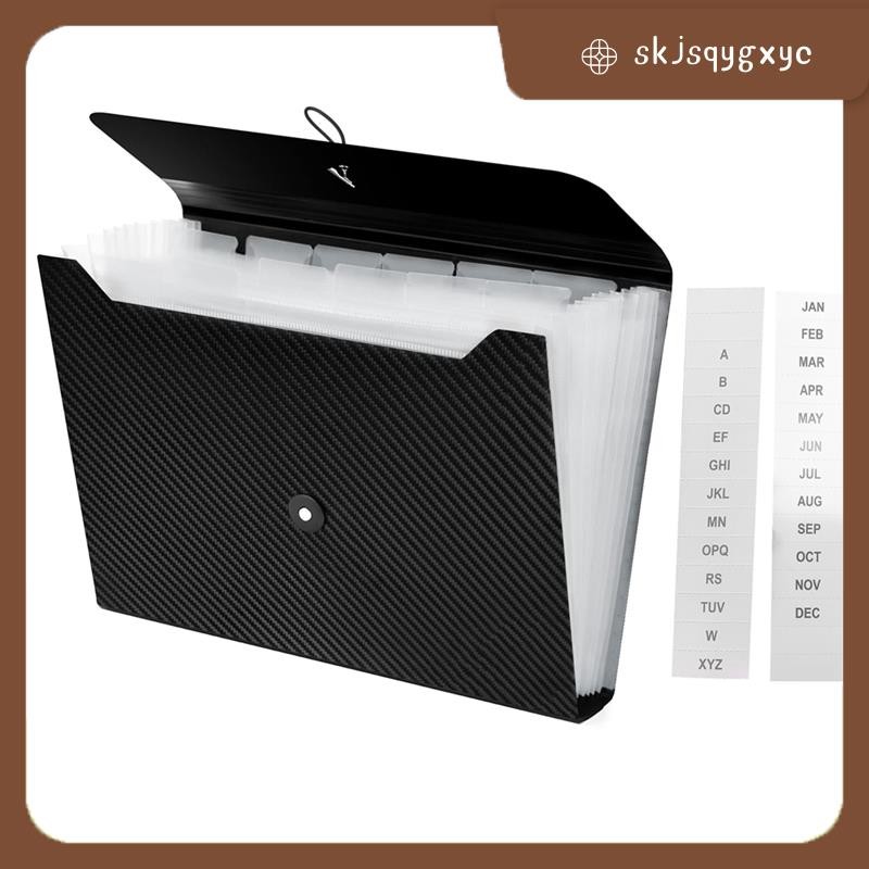 skjsqygxycExpanding File Folder, 13 Pockets Accordion File Organizer ...