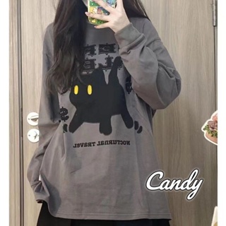 Candy Kids   เสื้อผ้าผู้ญิง แขนยาว แขนเสื้อยาว คลุมหญิง สไตล์เกาหลี แฟชั่น  สไตล์เกาหลี ทันสมัย สวยงาม พิเศษ  ทันสมัย Beautiful High quality Trendy A98J90L 39Z230926