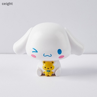 [ceight] ตุ๊กตาฟิกเกอร์ Sanrio Cinnamoroll Kulomi Strawberry Bear Pacha Dog เพนกวินน่ารัก สําหรับตกแต่งเค้กวันเกิด