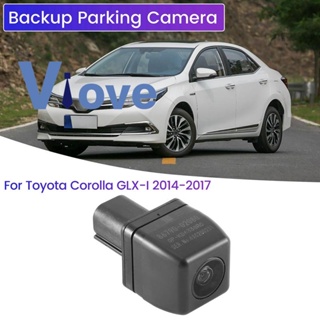 กล้องมองหลังรถยนต์ สีดํา 1 ชิ้น 8679002080 86790-02080 สําหรับ Toyota Corolla GLX-I 2014-2017 (ไม่มีตัวยึด)