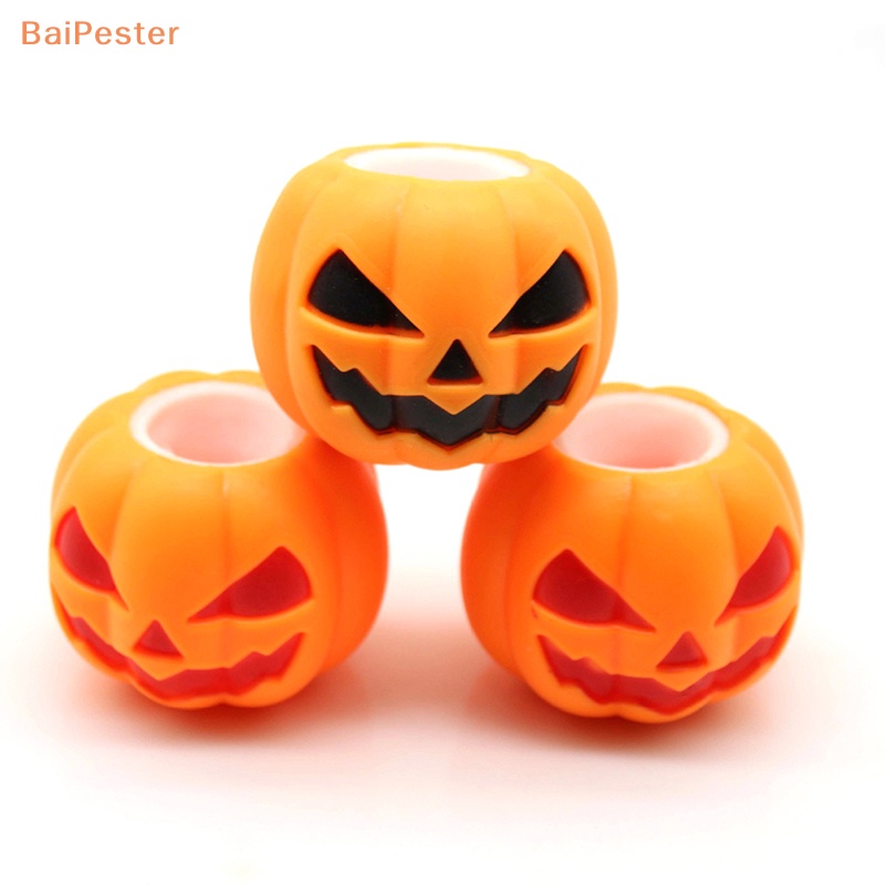 baipester-ของเล่นบีบ-ลูกบอลยาง-เทอร์โมพลาสติก-รูปฟักทอง-ผี-ไอออน-สําหรับเด็ก