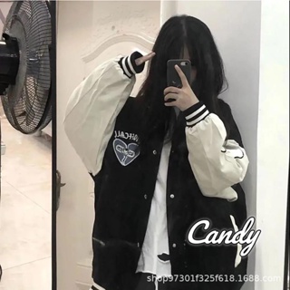Candy Kids  เสื้อกันหนาว แขนเสื้อยาว แบบสบาย ๆ เกาหลีค่ะ 2023 NEW  Trendy Stylish คุณภาพสูง ทันสมัย WJK23907QD 36Z230909