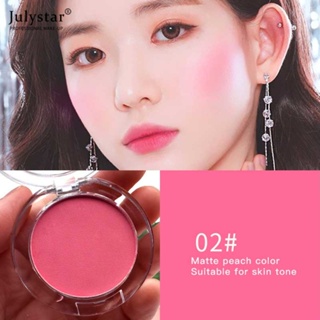 JULYSTAR Original Lameila 6 สีเกาหลีโปร่งใส Matte น่ารัก Face Blush Shimmer Blusher