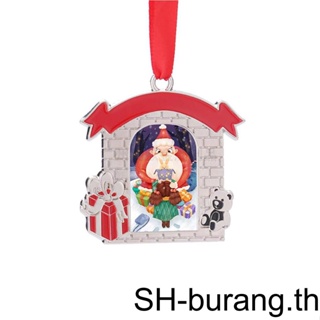 【Buran】กรอบรูปแขวนตกแต่งบ้าน เทศกาลคริสต์มาส ขนาดกะทัดรัด