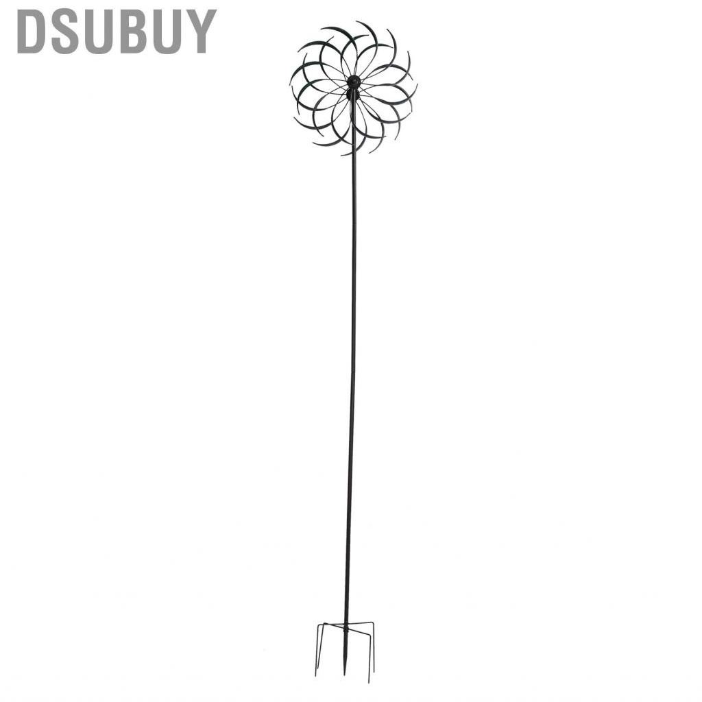dsubuy-garden-wind-double-layer-metal-windmills-spinners-w-ground-deco-hg