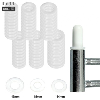 ⭐NEW ⭐Premium Quality Plastic Fitting Rings for For door Hinge 60pcs White 11 2mm Size