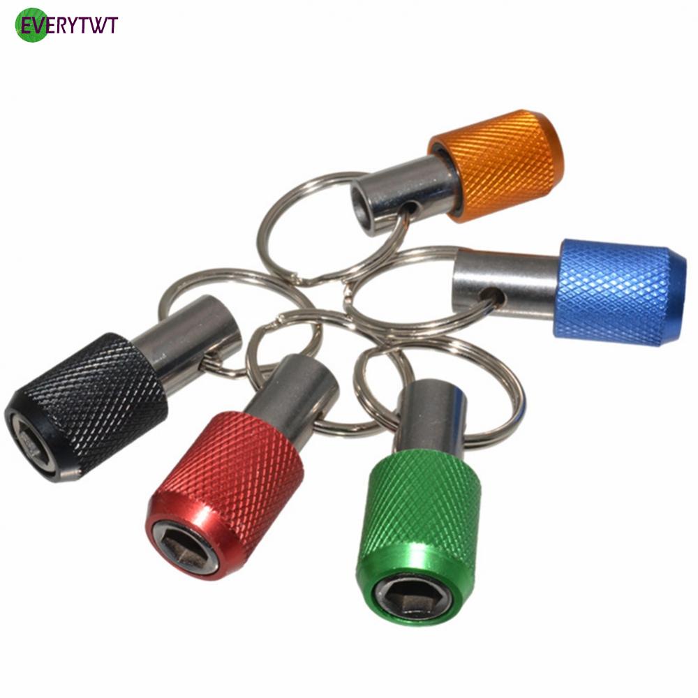 new-bit-holder-hex-shank-holder-bit-keychain-screwdriver-bit-screwdrivers-1-4inch