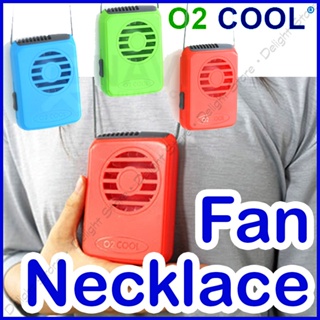 O2COOL FN02001 Portable Mini Cooling Deluxe Necklace Fan