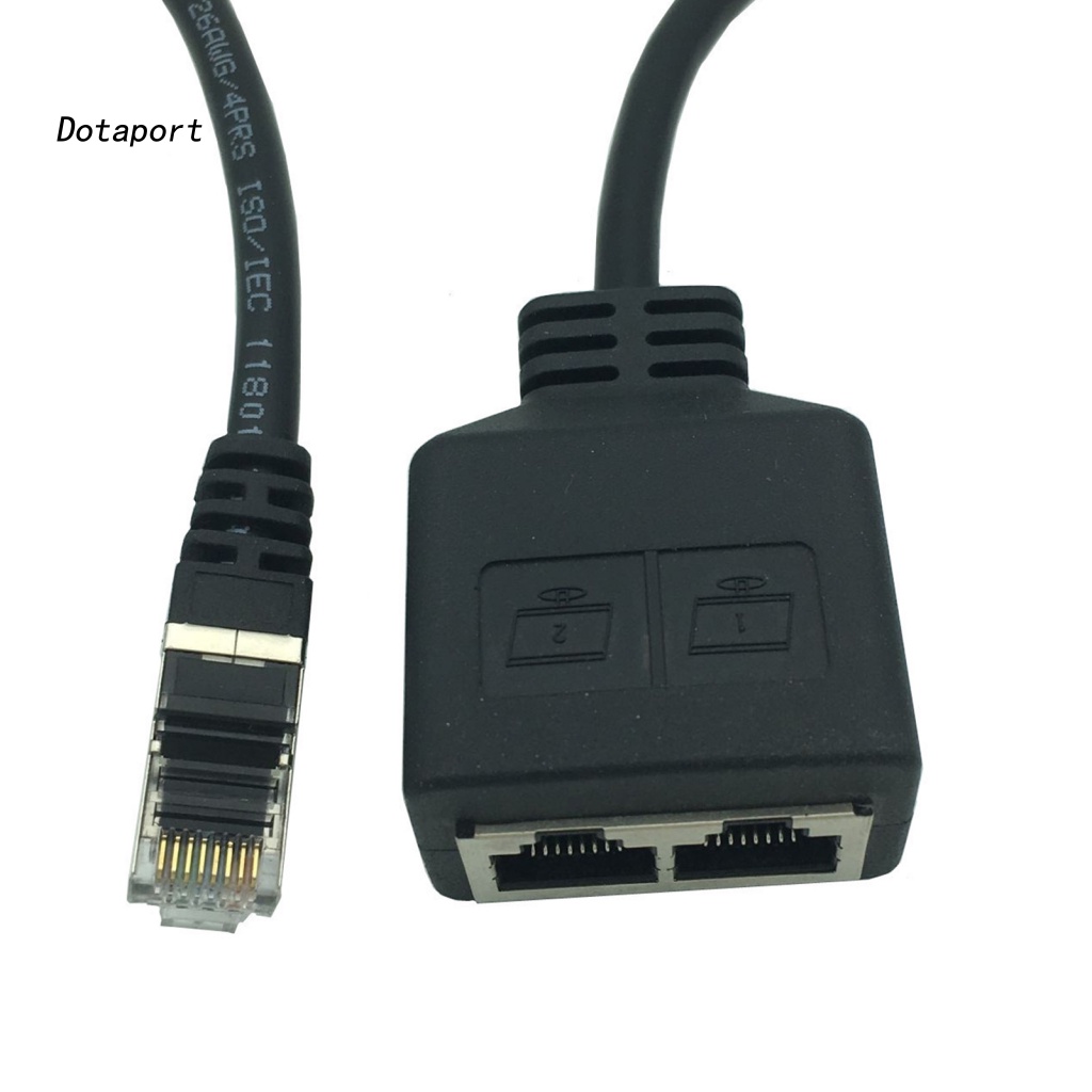 kddt-อะแดปเตอร์แยกสายเคเบิลอีเธอร์เน็ต-rj45-ความเร็วสูง-ติดตั้งง่าย-สําหรับขยายพอร์ตอินเตอร์เน็ต