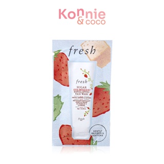Fresh Sugar Strawberry Exfoliating Face Wash เฟรช ผลิตภัณฑ์ทำความสะอาดผิวหน้าอย่างอ่อนโยน.