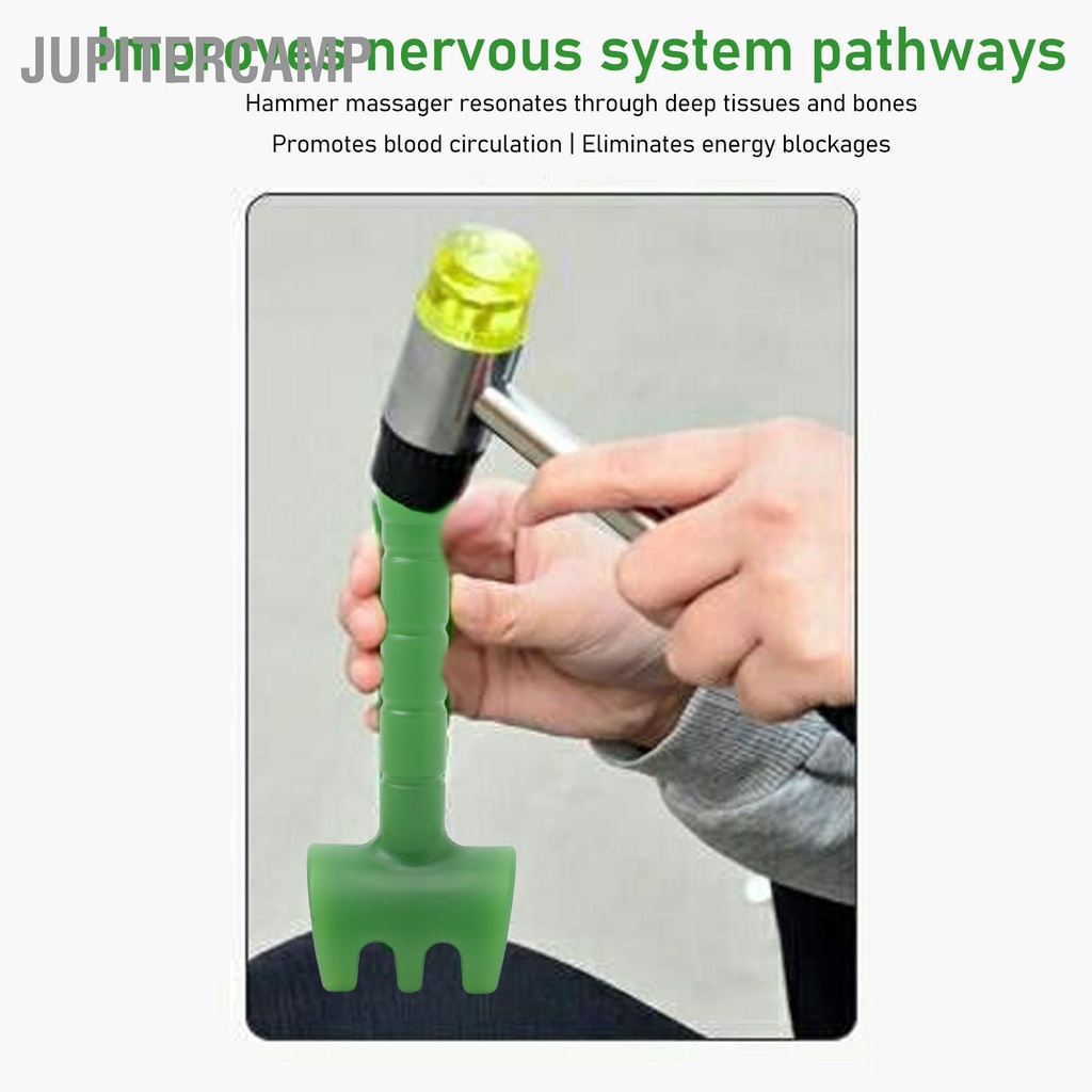 JUPITERCAMP Chiropractic Chisel Hammer การตั้งค่ากระดูก นวดนวด Trigger