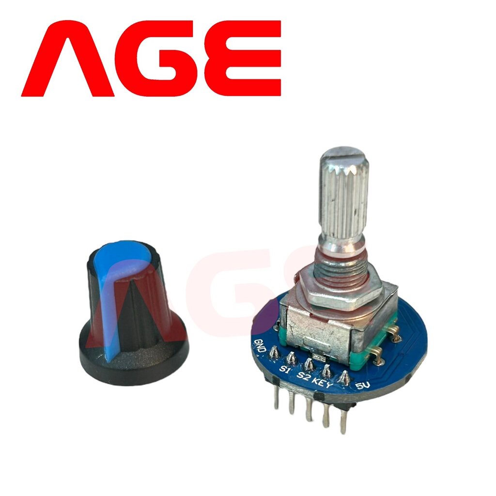 โมดูล Digital rotary encoder module หมุนได้ต่อเนื่อง 360 องศา | Shopee ...