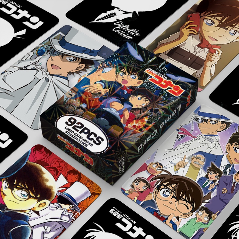 Detective Conan Photocard Lomo Card Postcard 92 ชิ้น ต่อกล่อง | Shopee ...