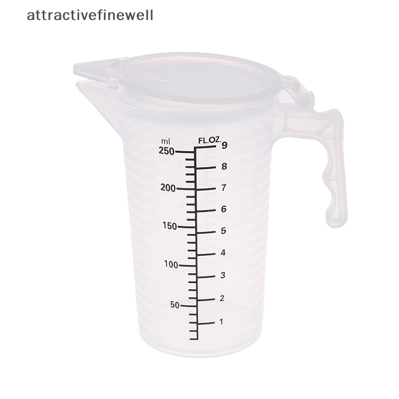 attractivefinewell-เหยือกตวงแป้ง-พร้อมฝาปิด-ขนาด-100-250-500-มล