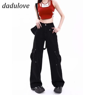 DaDulove💕 New American Ins High Street Retro Workwear Casual Pants Niche High Waist Loose Wide Leg Pants Trousers