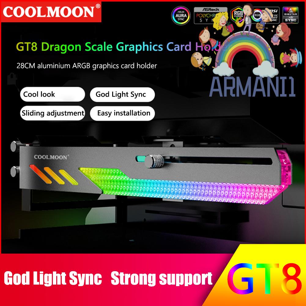 armani1-th-coolmoon-gt8-ขาตั้งการ์ดจอ-gpu-แนวนอน-สําหรับคอมพิวเตอร์