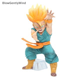 Blowgentlywind โมเดลฟิกเกอร์ PVC อนิเมะ Dragon Ball Z Kamehameha Son Gohan Trunks ขนาด 15 ซม.
