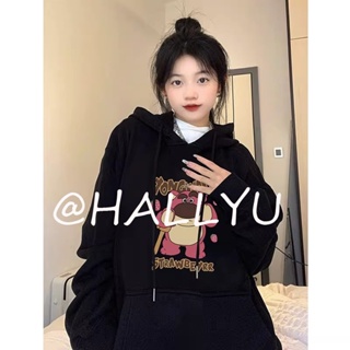 HALLYU เสื้อกันหนาว เสื้อฮู้ด High-quality ตัวเหมือนคนชั้นสูง มีชีวิตชีวา สบาย WWY23909R437Z230911