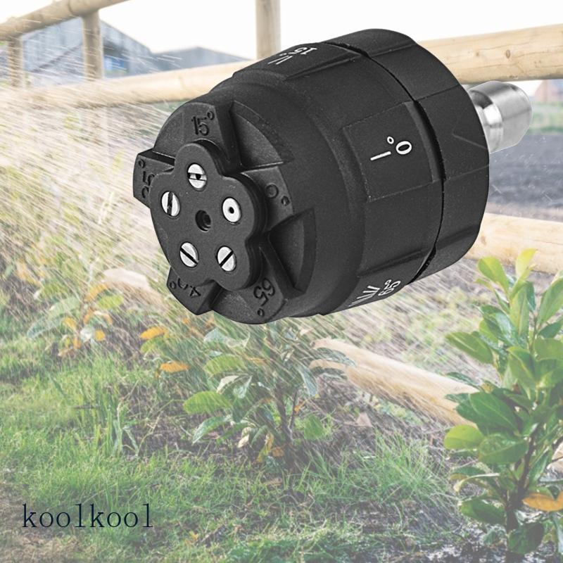 Kool 5-in-1 0 15 25 40 65° หัวฉีดแรงดันสูง ปรับได้ 1 4 แบบเสียบเร็ว ...