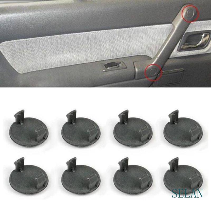 8-piece/set Inner Interior Door Grab Handle Armrest Screw Cover Cap ...
