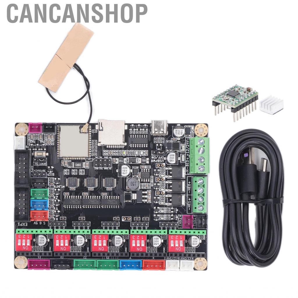 Cancanshop 3D Printer Motherboard ESP32 MCU DC12-24V Control Board ...