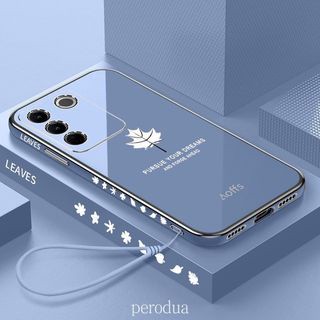 เคสโทรศัพท์มือถือ ลายใบเมเปิ้ล ป้องกันเลนส์กล้อง สําหรับ OPPO CPH2495 CPH2483 CPH2565 A78 A17 A17K A15 A15s A3s A5s A12 A72 A92 A52 A31 A59 A83 A57 A39 A91 A9 A5 A7 A5 A8 2020