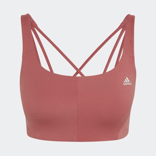 adidas เทรนนิง บราซัพพอร์ตระดับปานกลาง CoreFlow ผู้หญิง สีแดง HL8564