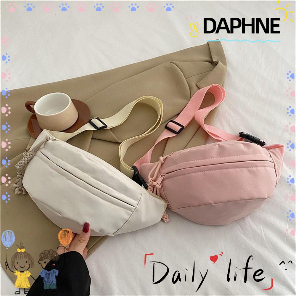 daphne-กระเป๋าคาดอก-ผ้าไนล่อน-สีพื้น-สําหรับเล่นกีฬา-วิ่ง-เดินป่า