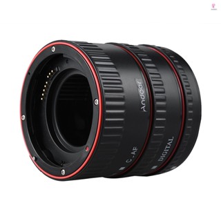 Andoer Macro Extension Tube Set - Compatible with Canon EF and EF-S Lenses - Unlock the World of Macro Photography