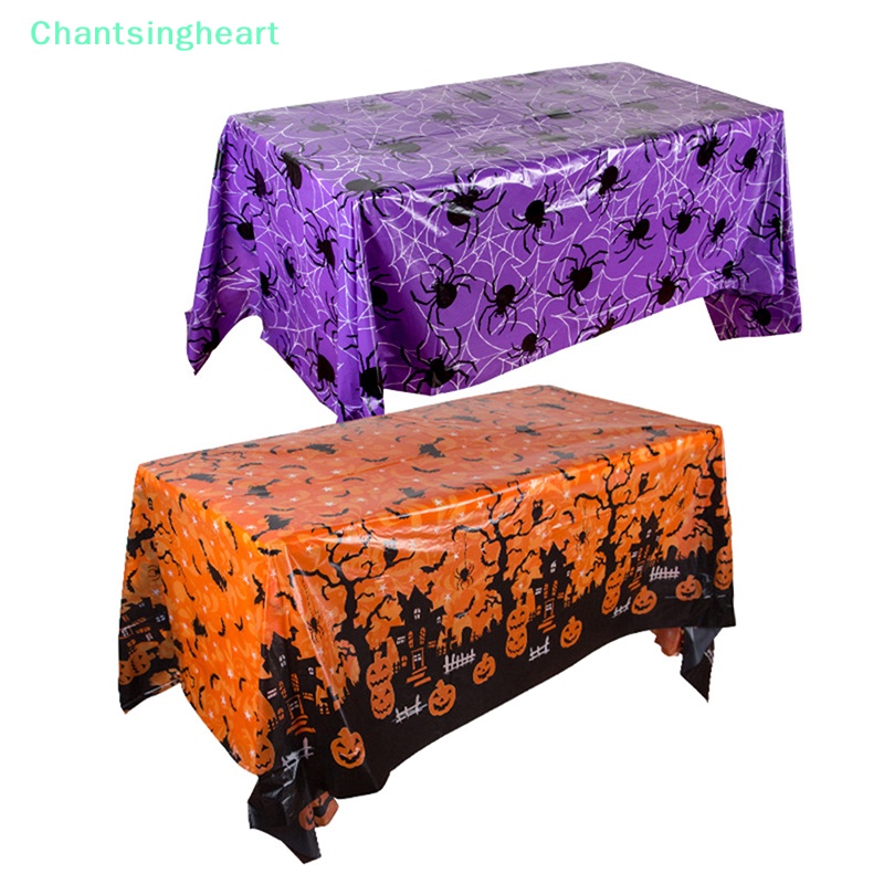 lt-chantsingheart-gt-ผ้าปูโต๊ะพลาสติก-ทรงสี่เหลี่ยมผืนผ้า-กันน้ํา-แบบใช้แล้วทิ้ง-สําหรับฮาโลวีน-ลดราคา