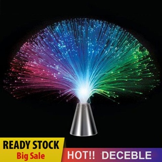 [Deceble.th] โคมไฟ LED ออปติกไฟเบอร์ หลากสีสัน สําหรับตกแต่งงานปาร์ตี้