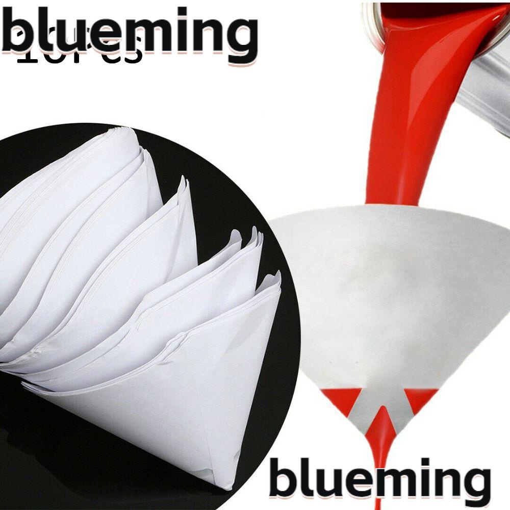 blueming2-กรวยตาข่ายกรองสีกระดาษ-100-ชิ้น-ต่อชุด-10-ชิ้น-ต่อชุด