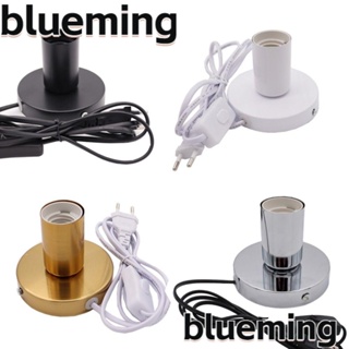 Blueming2 E27 ฐานโคมไฟตั้งโต๊ะ พร้อมสาย สไตล์วินเทจย้อนยุค