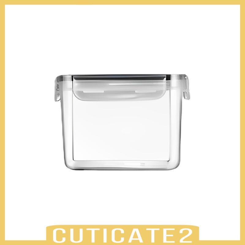 cuticate2-กล่องเก็บอาหาร-แบบใส-วางซ้อนกันได้-สําหรับตู้เย็น-น้ําตาล-ซีเรียลพาสต้า