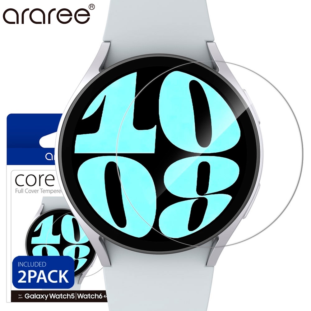 araree-core-tempered-glass-galaxy-watch-6-watch6-screen-protector-samsung-korea