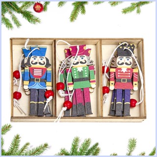 แครกเกอร์แขวนตกแต่งวันคริสต์มาส แบบดั้งเดิม 9 ชิ้น