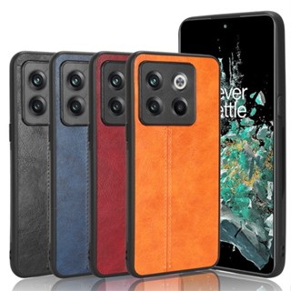 เคสโทรศัพท์มือถือหนัง ขอบเต็ม กันกระแทก ลายวัว สําหรับ OnePlus 10T 5G Ace Pro