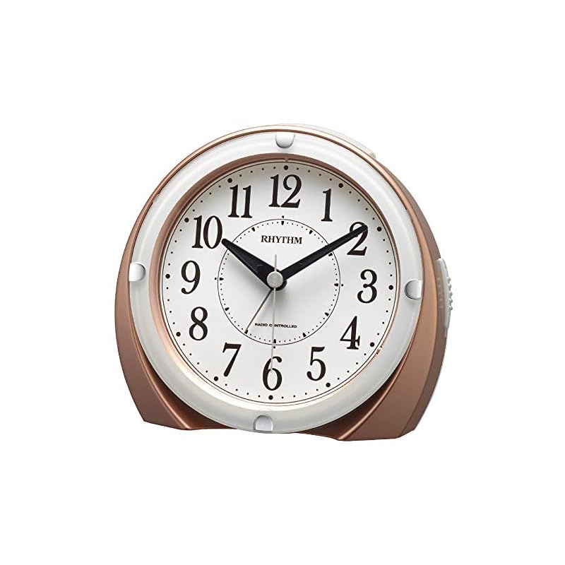RHYTHM Alarm Clock, Electric Wave Clock, Electronic Sound Alarm (Just
