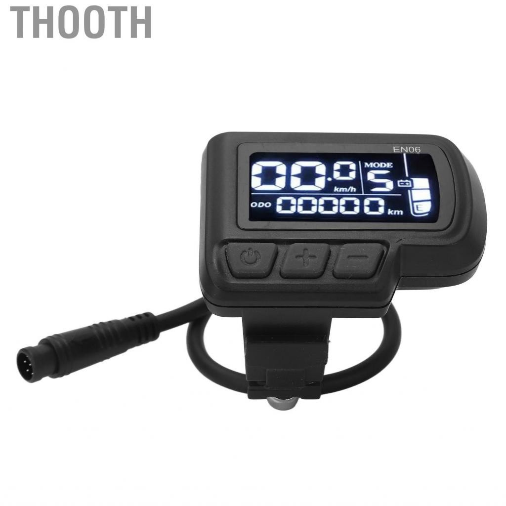 TACHIMETRO BICICLETTA ELETTRICA Display LCD per Controllo Velocità Bicicletta 26V 36V 48V EUR 63
