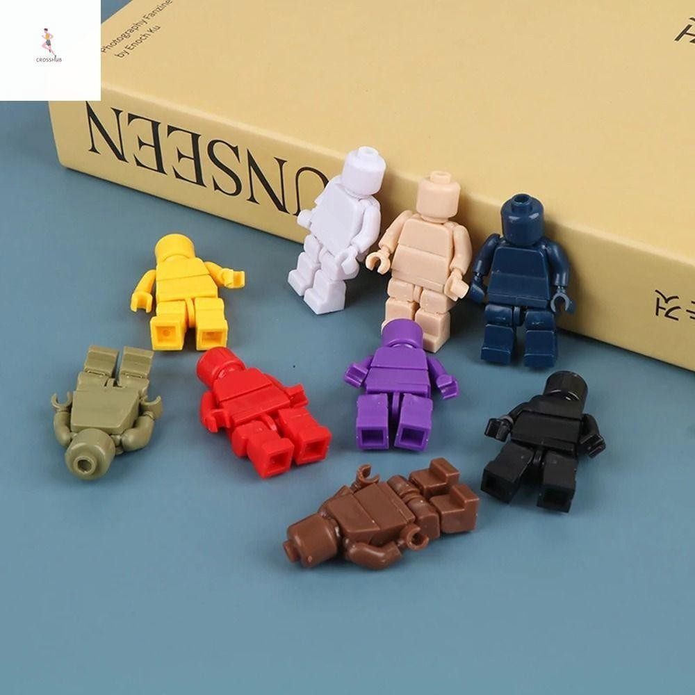 Cross Building Blocks, Movable Head Assembly Building Mini Doll, Action ...
