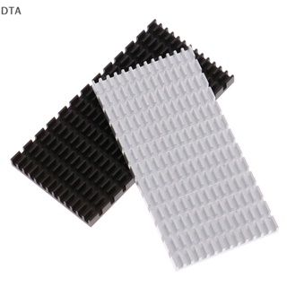 Dta แผงฮีทซิงค์ระบายความร้อน CPU ชิป IC อลูมิเนียม ขนาด 80*40*5 มม.