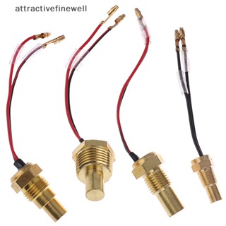 [attractivefinewell] เซนเซอร์อุณหภูมิน้ําดิจิทัล 12V 24V 50K 10 14 16 21 มม. สําหรับรถยนต์ รถบรรทุก TIV