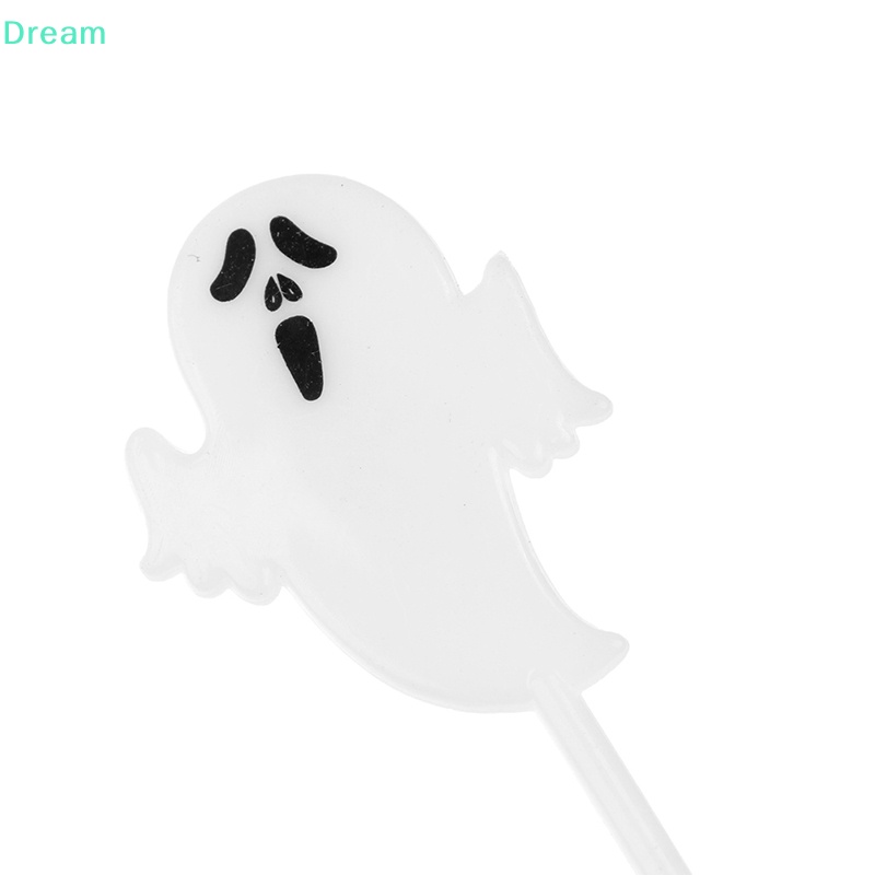 lt-dream-gt-ไม้จิ้มฟัน-ไม้จิ้มเค้ก-ขนมหวาน-ลายการ์ตูนฮาโลวีน-สําหรับเด็ก-ลดราคา-10-ชิ้น